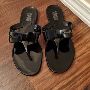 Coach Jelly Flip Flops